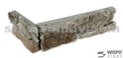 VASPO STONE - Obkladový kámen Skála zvrásněná zelený melír - rohový prvek